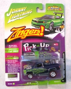 Johnny Lightning Street Freaks Zingers 1981 Chevy Silverado 10 Fleetside ~ Nuevo en paquete - Imagen 1 de 2