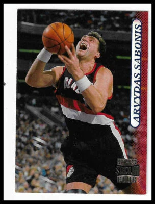 1996-97 Stadium Club #33 Arvydas Sabonis - Image 1 of 2