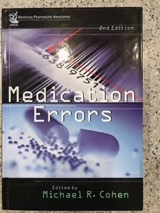Medication Errors by Michael R. Cohen (2006, Hardcover, New Edition) *Free Ship* - Picture 1 of 2
