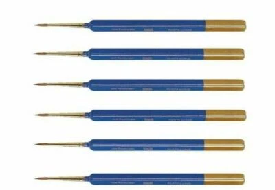 Auswahl Revell Painta Luxus, Rotmarder-Pinsel Größen 5/0 4/0 3/0 2/0 1/0 1 2 3 0