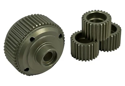 RC10B7 Dhawk CNC Aluminum 7075 Gear diff(52T). Case & Idler Gears(26T) For B7 - Image 1 of 4