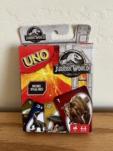Mattel Jurassic World Uno Card Game - Picture 1 of 6
