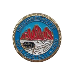 *HH* Medaglia Spilla Distintivo Rifugio Locatelli Dreizinnenhutte m. 2450 Monte - Photo 1/4