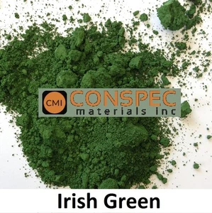 VERDE IRLANDÉS Pigmento de Color Concreto Cemento Mortero Jardín Estatua Piscina Yeso 3 LB - Imagen 1 de 10