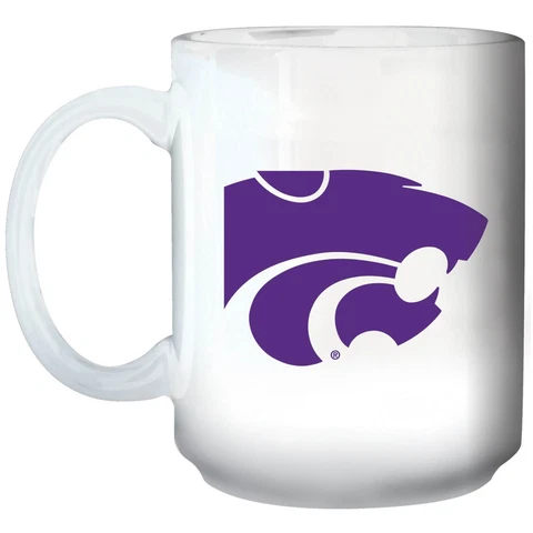 Kansas State Wildcats 15oz. Primary Logo Mug Cover