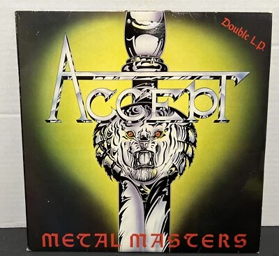 Accept  Metal Masters- Heavy Metal-  Yellow- 2 Vinyl Foto 1 de 4