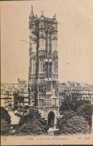 La Tour Saint Jacques, Paris - Stamped & Posted 1917 - Buy 3+ save15%  - Bild 1 von 2