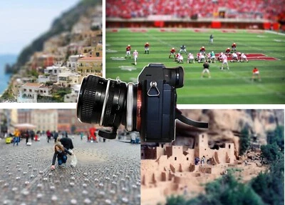 ** Tilt Mount  **  for Sony NEX to Nikon F Mount lens   ( Not Tilt and Shift ) - Image 1 of 4