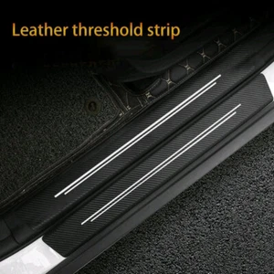 4x Car Door Plate Sill Scuff Guard Stickers Anti Scratch Protector Accessories - Bild 1 von 10