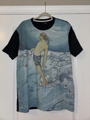 Y2K Volcom Surfer ANP T Shirt Size XL Artist Network Program Harry Daily - Image 1 of 4