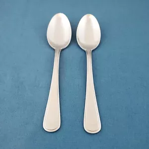 Splendide BLENHEIM Stainless Glossy Flatware ~ (2) Teaspoons 6 3/8" ~ Korea - Picture 1 of 10