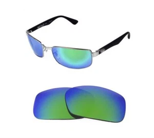 NEW POLARIZED REPLACEMENT GREEN LENS FIT RAY BAN RB3534 59mm SUNGLASSES - Picture 1 of 5