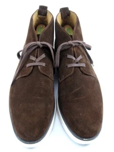 Allen Edmonds "CARSON" SUEDE HYBRID LACEUP Chukka Boots 10 D Polo Brown (585N) - Bild 1 von 10