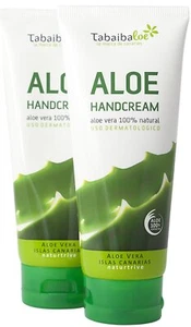 Tabaibaloe - Crema de Manos Aloe Vera Handcreme Standtube 2x 100ml Pack Set herg - Bild 1 von 1