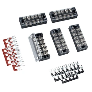 5 Sets Power Terminal Connector Positions Block Terminals Barrier Strip - Picture 1 of 11