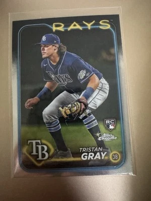 2024 Topps Chrome - Tristan Gray #8 (RC) - Image 1 of 2