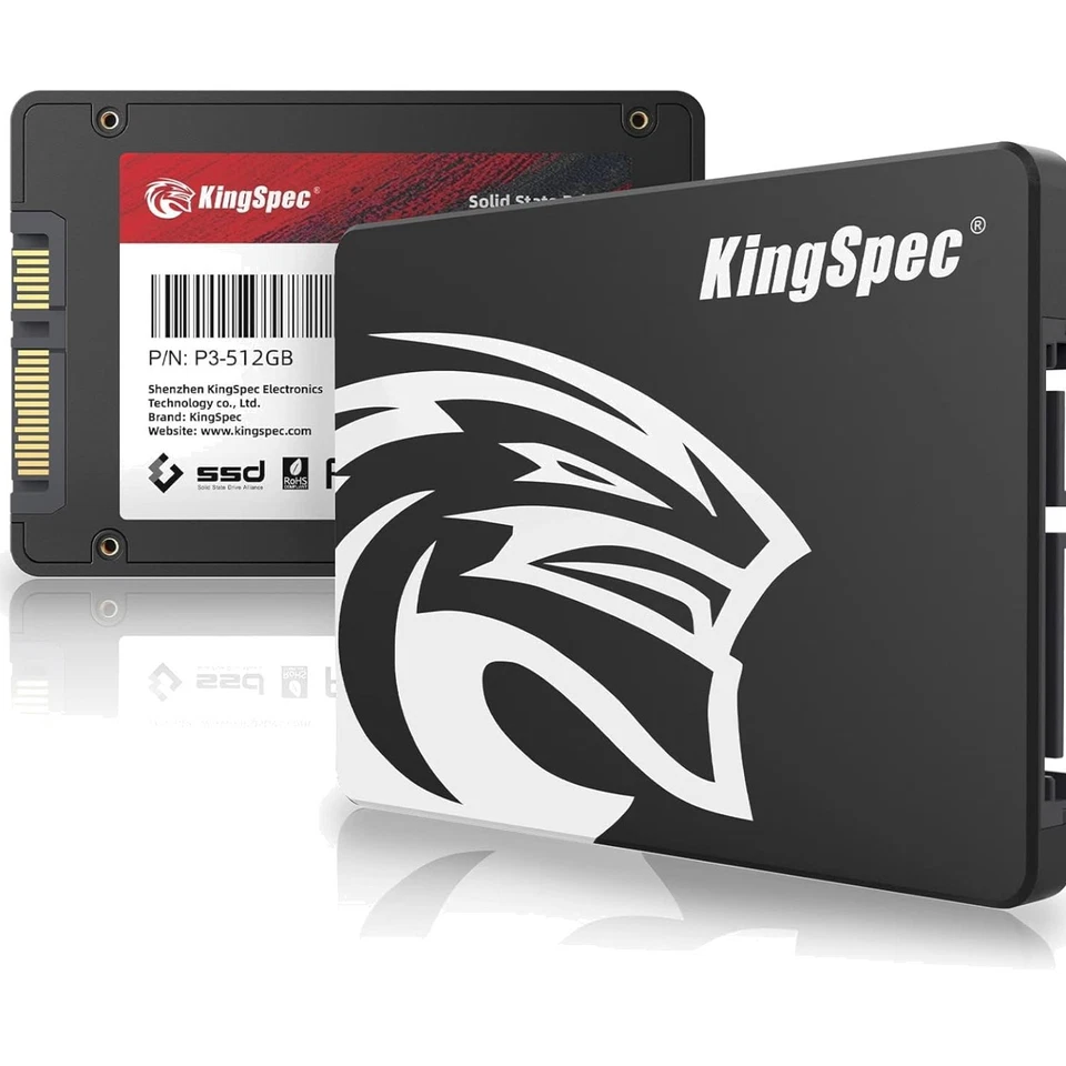 Intern SSD 256GB 2,5 Zoll SATA 3 Flash Festplatte für PC Laptop - Bild 1 von 4