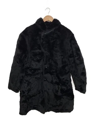 Engineered Garments Fur Coat Reversible M Cotton BLK Plain _#383 - Image 1 of 4