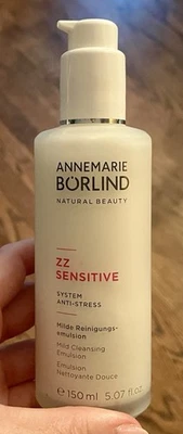 Emulsión de limpieza suave sensible Annemarie Borlind ZZ 5,07 OZ nueva en caja Foto 1 de 2