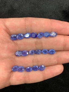 28.70 Carat Beautiful loose Tanzanite Gemstone lot for Jewellery, for ring - Picture 1 of 7