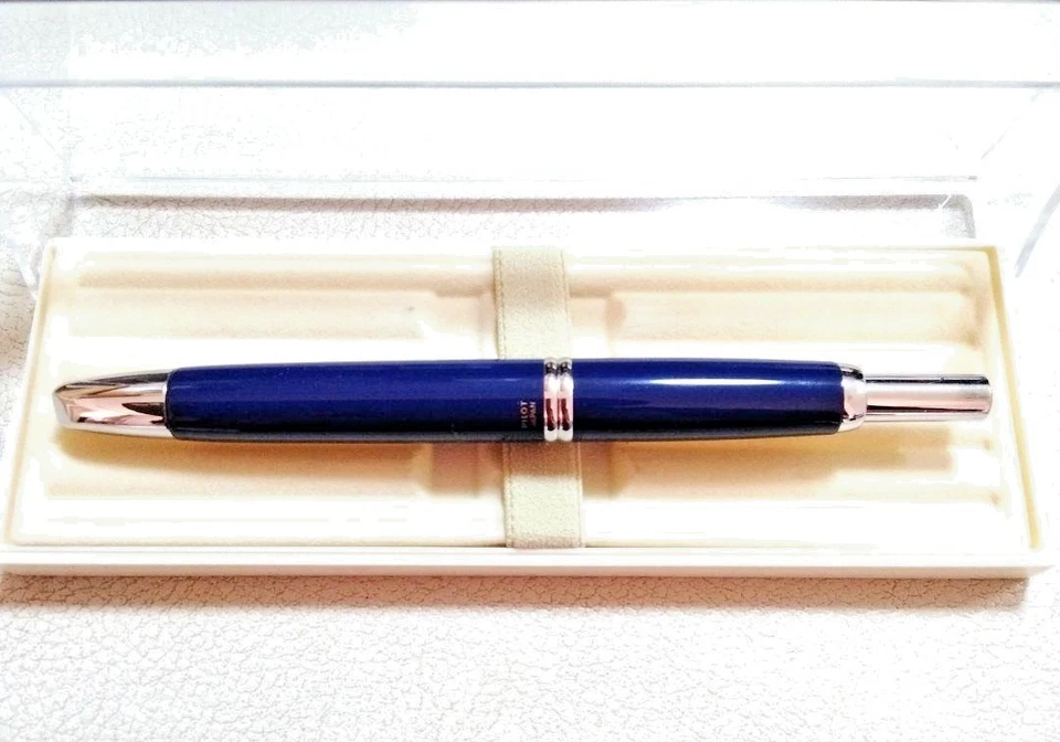 Pilot CAPLESS Fountain Pen Dark Blue Fine FCN-1MR-DL-F from Japan