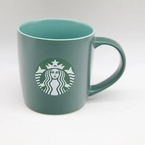 Starbucks 2024 Green Ceramic Coffee Mug Cup 11 oz - Picture 1 of 4