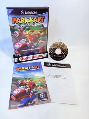 Mario Kart Double Dash (Nintendo GameCube, 2003) Complete Excellent Refurbished - Photo 1/4
