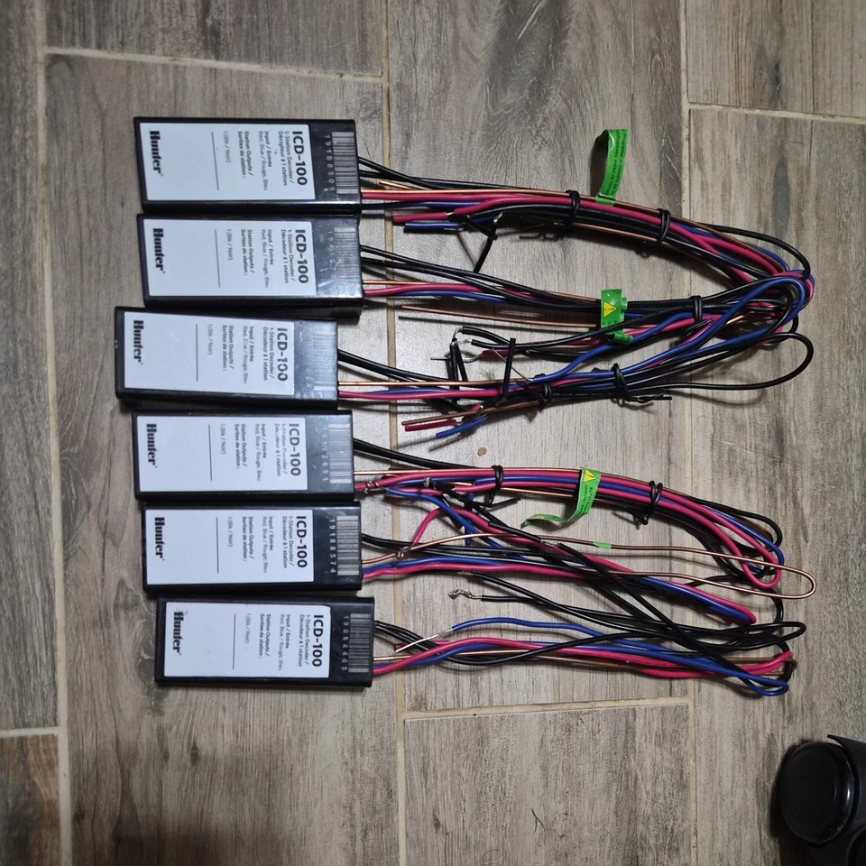 Hunter ICD100 Sprinkler Station Decoder - Black - Image 1 of 1