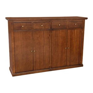 CREDENZA MADIA BUFFETT MOD LIA IN LEGNO ARTE POVERA NOCE BASSANO - Foto 1 di 5