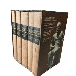 Sigmund Freud Collected Papers Set Vol. 1 - 5 1st American Print 1959 - Picture 1 of 19