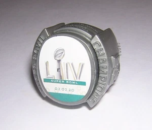 Super Bowl LIV 54 Championship 02.02.20 Plastic Ring Officially Licensed by NFL - Picture 1 of 3