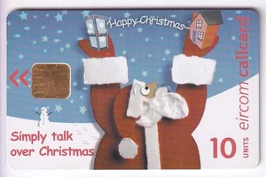 EUROPE TELECARTE / PHONECARD .. IRLANDE 10U PERE NOEL CHRISTMAS CHIP/PUCE - Bild 1 von 1