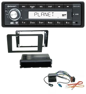 Continental MP3 AUX USB DAB 1DIN Autoradio für Audi A3 8P 03-12 Symphony Quadloc - Bild 1 von 9