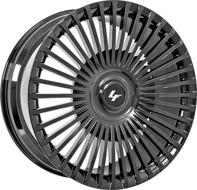 LLANTAS LEXANI FORGED RADIANTE XL 26" NEGRO BRILLANTE PARA ESCALADE IQ 26X10 Foto 1 de 2