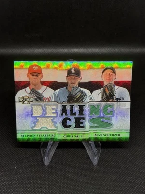 Parche Triple Threads #TTRC-SSS Strasburg Sale Scherzer/36 Dealing Aces 2014 Foto 1 de 2