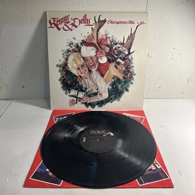 Kenny Rogers & Dolly Parton - Once Upon A Christmas LP 1984 Read Description Foto 1 de 4