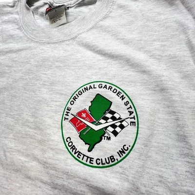 Vintage Corvette Club Garden State New Jersey Shirt Adult Small - Image 1 of 4