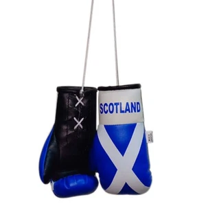 Scotland St. Andrews Boxing Glove / St Andrews Flag / Mini Scotland Boxing Glove - Picture 1 of 1