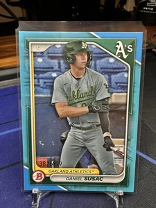 Daniel Susac 2024 Bowman Prospect Sky Blue /499 Oakland Athletics #BP-42 - Picture 1 of 2