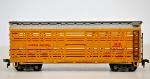 Model Power 40’ Stock Cattle Car For Railroad Union Pacific UP # 47630 HO - Picture 1 of 6