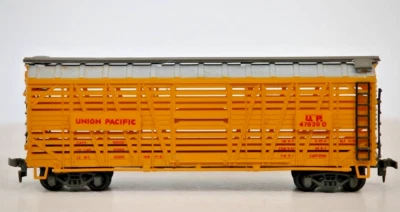 Model Power 40’ Stock Cattle Car For Railroad Union Pacific UP # 47630 HO - Image 1 of 4