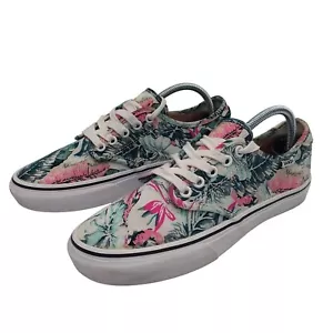 Vans Authentic Core Classic Tropical Palm Leaf Canvas Sneakers Shoes Women's 8 - Picture 1 of 11
