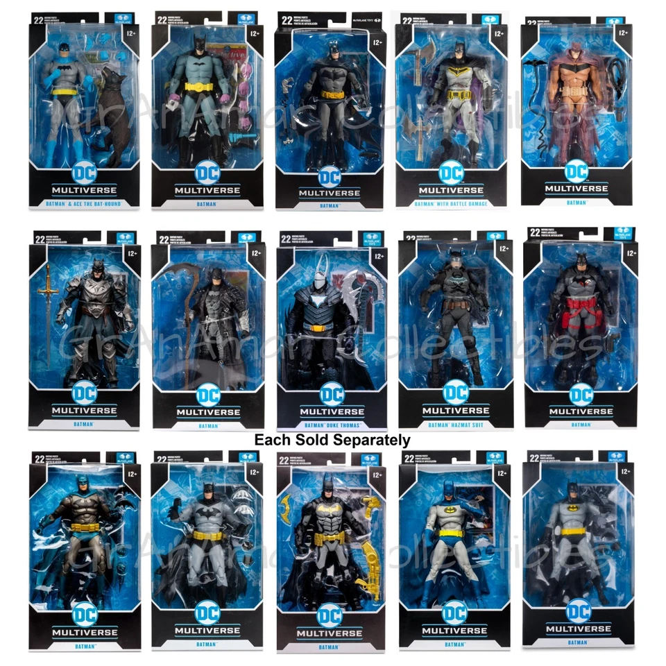 Figura de acción McFarlane Toys DC Multiverse BATMAN [Elige] escala de 7" pulgadas Foto 1 de 1