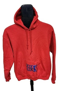 Gildan Heavy Blend Erwachsene Größe Medium rot Ole Miss Colonel Reb Hoodie Sweatshirt  - Bild 1 von 9