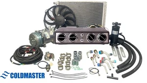A/C KIT UNIVERSAL UNDERDASH EVAPORATOR - 404 12V "PREMIUM" CHROME FINISH - Picture 1 of 17