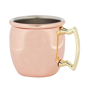 Kupfer gebogen Jigger Becher Cocktail Spirituose Maß gefüttert bei 10, 25, 35 & 50 ml - Bild 1 von 12