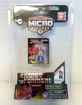 NEW World's Smallest Transformers OPTIMUS PRIME 1.25" Micro Action Figure retro - Image 1 of 4