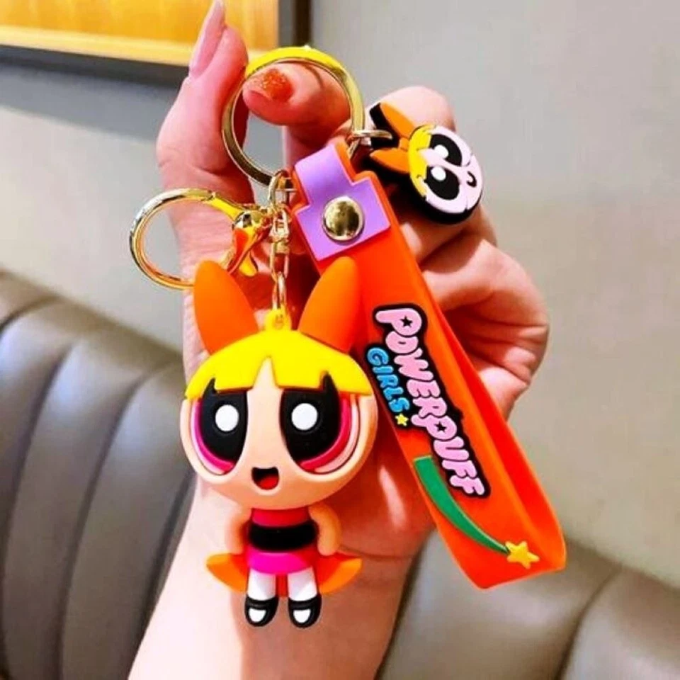 Llavero de goma 3D Powerpuff Girls Blossom Foto 1 de 1