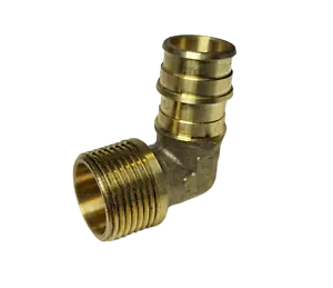 10 Pcs. XFITTING 1/2" Pex A x 1/2" Male Elbow, Expansion MNPT Elbow 201-2-5=10 - Picture 1 of 1