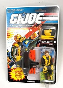 VINTAGE HASBRO G I JOE ARAH 1991 WET SUIT S.E.A.L. VERSION 2 V2 NEU VERSIEGELT - Bild 1 von 11